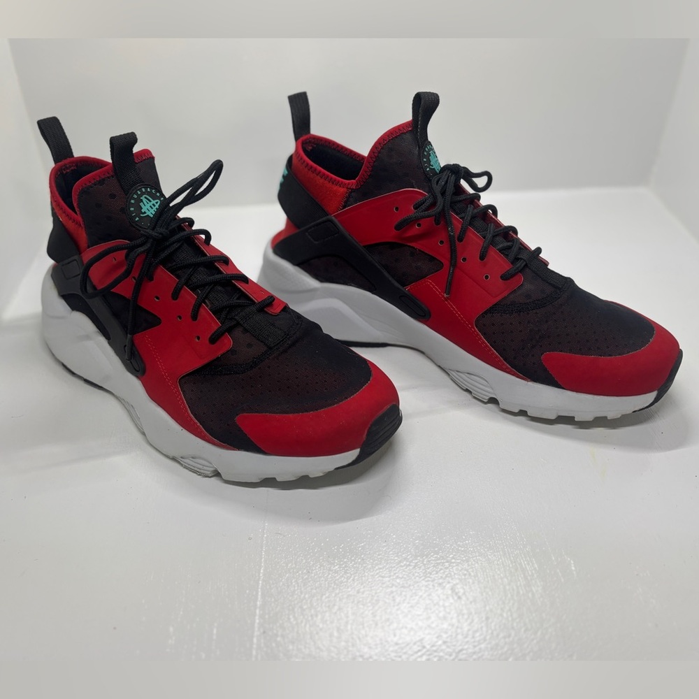 Nike Air Huarache Run Ultra Gym Red Black size 13 - Picture 2 of 11